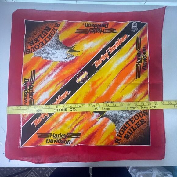 Harley Davidson Vintage Bandana - Picture 6 of 6